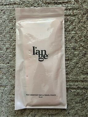 Lange Blush Heat-Resistant Travel Pouch